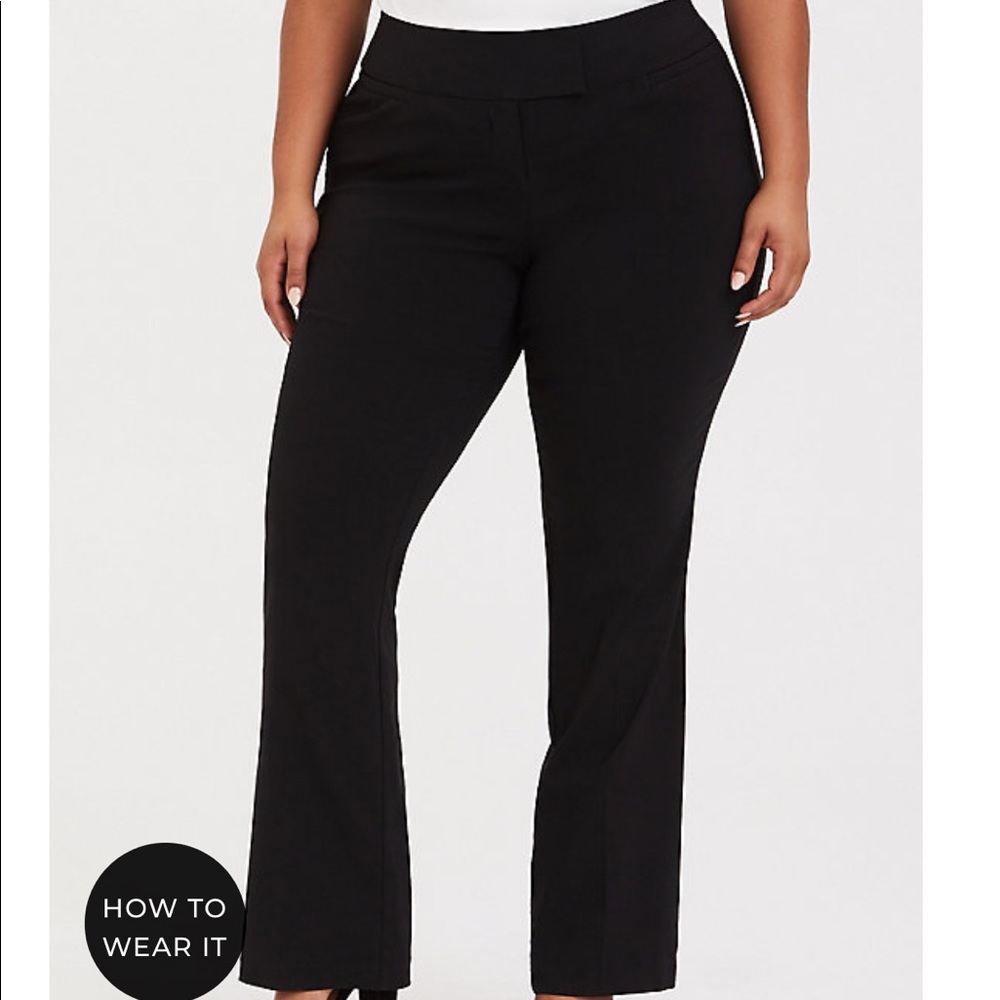 Torrid  MILLENNIUM STRETCH HIGH RISE TROUSER
